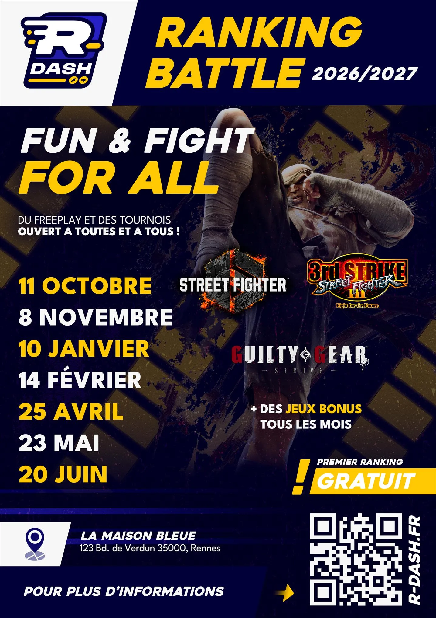Ranking Battle Saison 2026 - 2027
